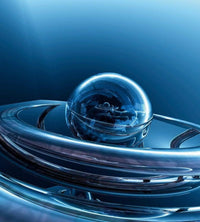 Dimex Glass Sphere Fototapete 225x250cm 3 Bahnen | Yourdecoration.de