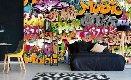 Dimex Graffiti Art Fototapete 375x250cm 5 Bahnen Sfeer | Yourdecoration.nl
