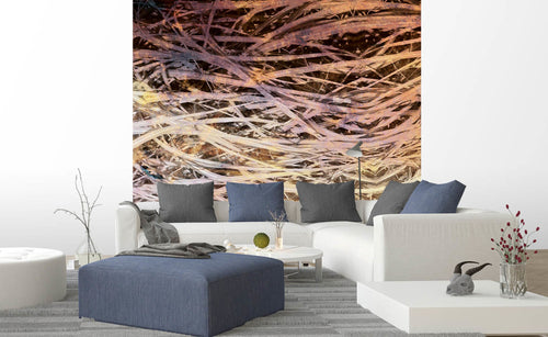 Dimex Hay Abstract I Fototapete 225x250cm 3 bahnen interieur | Yourdecoration.de