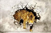 Dimex Hunting Panther Fototapete 375x250cm 5 Bahnen | Yourdecoration.de