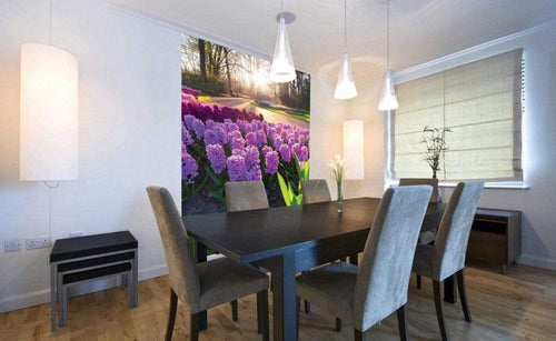 Dimex Hyacint Flowers Fototapete 150x250cm 2 Bahnen Sfeer | Yourdecoration.nl
