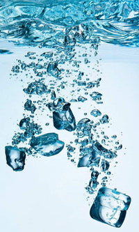 Dimex Ice Cubes Fototapete 150x250cm 2 Bahnen | Yourdecoration.de