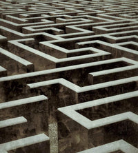 Dimex Labyrinth Fototapete 225x250cm 3 Bahnen | Yourdecoration.de