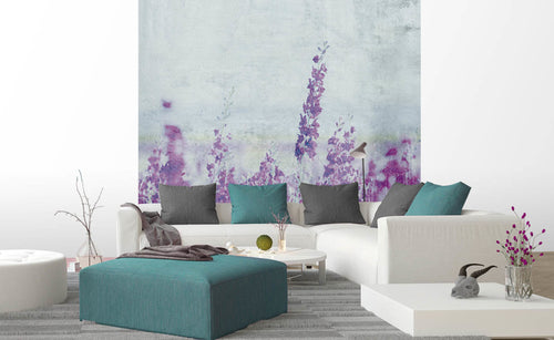 Dimex Lavender Abstract Fototapete 225x250cm 3 bahnen interieur | Yourdecoration.de