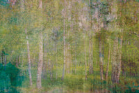 Dimex Leaves Abstract Fototapete 375x250cm 5 bahnen | Yourdecoration.de