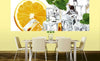 Dimex Lemon and Ice Fototapete 375x150cm 5 Bahnen Sfeer | Yourdecoration.nl