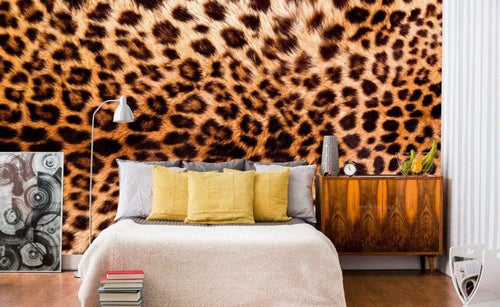 Dimex Leopard Skin Fototapete 375x250cm 5 Bahnen Sfeer | Yourdecoration.nl