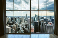 Dimex Manhattan Window View Fototapete 375x250cm 5 Bahnen | Yourdecoration.de