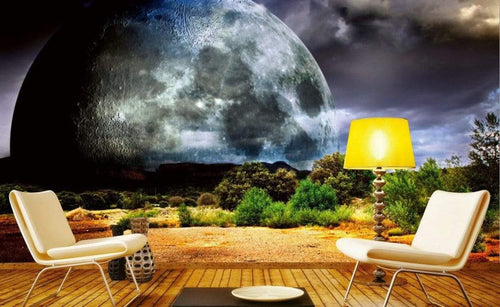 Dimex Moon Fototapete 375x250cm 5 Bahnen Sfeer | Yourdecoration.de