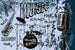 Dimex Music Blue Fototapete 375x250cm 5 Bahnen | Yourdecoration.de