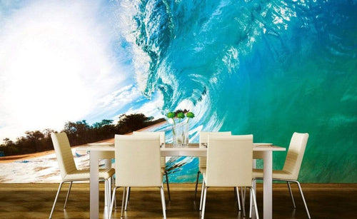 Dimex Ocean Wave Fototapete 375x250cm 5 Bahnen Sfeer | Yourdecoration.de