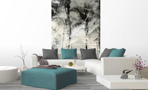 Dimex Palm Trees Abstract Fototapete 150x250cm 2 bahnen interieur | Yourdecoration.de
