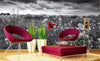 Dimex Poppies Black Fototapete 375x250cm 5 Bahnen Sfeer | Yourdecoration.de