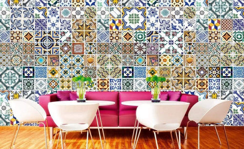 Dimex Portugal Tiles Fototapete 375x250cm 5 Bahnen Sfeer | Yourdecoration.de