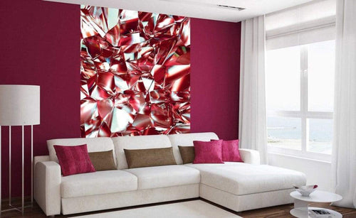 Dimex Red Crystal Fototapete 150x250cm 2 Bahnen Sfeer | Yourdecoration.de