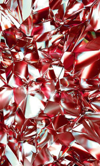 Dimex Red Crystal Fototapete 150x250cm 2 Bahnen | Yourdecoration.de