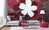 Dimex Red Mosaic Fototapete 375x250cm 5 Bahnen Sfeer | Yourdecoration.de