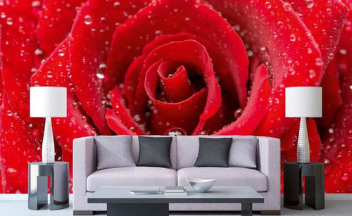 Dimex Red Rose Fototapete 375x250cm 5 Bahnen Sfeer | Yourdecoration.de