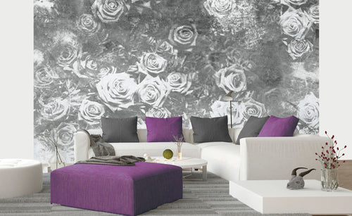 Dimex Roses Abstract II Fototapete 375x250cm 5 bahnen interieur | Yourdecoration.de