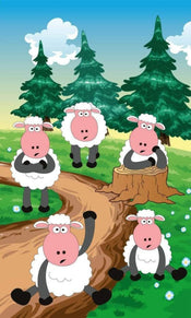 Dimex Sheep Fototapete 150x250cm 2 Bahnen | Yourdecoration.de