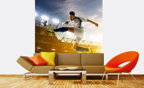 Dimex Soccer Player Fototapete 225x250cm 3 Bahnen Interieur | Yourdecoration.de