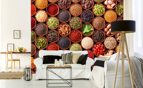 Dimex Spice Bowls Fototapete 375x250cm 5 Bahnen Interieur | Yourdecoration.de