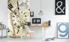 Dimex Spiral Clock Fototapete 150x250cm 2 Bahnen Interieur | Yourdecoration.de