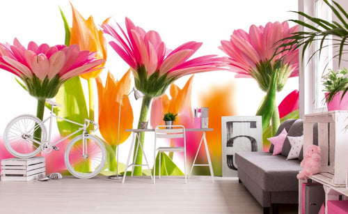 Dimex Spring Flowers Fototapete 375x250cm 5 Bahnen Interieur | Yourdecoration.de