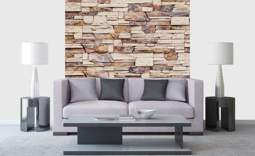 Dimex Stone Wall Fototapete 225x250cm 3 Bahnen Interieur | Yourdecoration.de