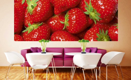Dimex Strawberry Fototapete 375x150cm 5 Bahnen Interieur | Yourdecoration.de