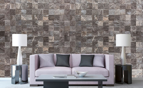Dimex Tile Wall Fototapete 375x250cm 5 Bahnen Interieur | Yourdecoration.de