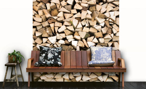 Dimex Timber Logs Fototapete 225x250cm 3 Bahnen Interieur | Yourdecoration.de