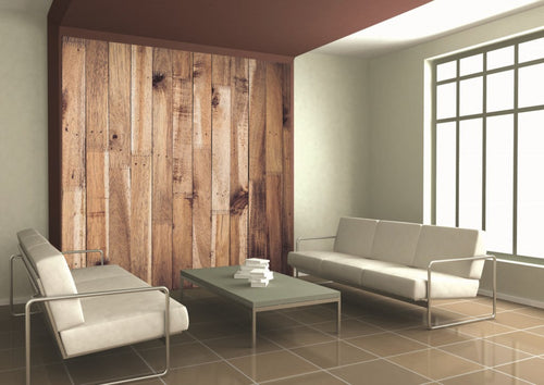 Dimex Timber Wall Fototapete 225x250cm 3 Bahnen Interieur | Yourdecoration.de