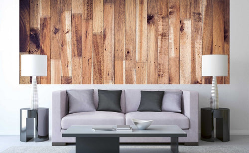 Dimex Timber Wall Fototapete 375x150cm 5 Bahnen Interieur | Yourdecoration.de