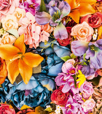 Dimex Vintage Flowers Fototapete 225x250cm 3 Bahnen | Yourdecoration.de