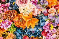 Dimex Vintage Flowers Fototapete 375x250cm 5 Bahnen | Yourdecoration.de