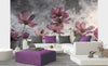 Dimex Violet Flower Abstract Fototapete 375x250cm 5 bahnen interieur | Yourdecoration.de
