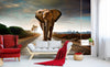 Dimex Walking Elephant Fototapete 375x250cm 5 Bahnen Interieur | Yourdecoration.de