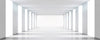 Dimex White Corridor Fototapete 375x150cm 5 Bahnen | Yourdecoration.de