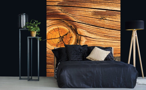 Dimex Wood Knot Fototapete 225x250cm 3 Bahnen Interieur | Yourdecoration.de