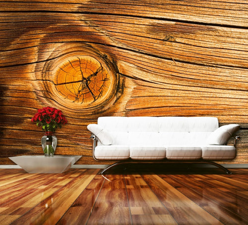 Dimex Wood Knot Fototapete 375x250cm 5 Bahnen Interieur | Yourdecoration.de