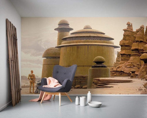 Komar Star Wars Classic RMQ Jabbas Palace Vlies Fototapete 500x250cm 10 bahnen Interieur | Yourdecoration.de