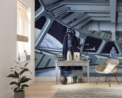 Komar Star Wars Classic RMQ Stardestroyer Deck Vlies Fototapete 500x250cm 10 bahnen Interieur | Yourdecoration.de