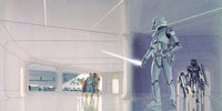 Komar Star Wars Classic RMQ Stormtrooper Hallway Vlies Fototapete 500x250cm 10 bahnen | Yourdecoration.de