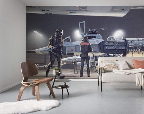 Komar Star Wars Classic RMQ Yavin Y Wing Vlies Fototapete 500x250cm 10 bahnen Interieur | Yourdecoration.de