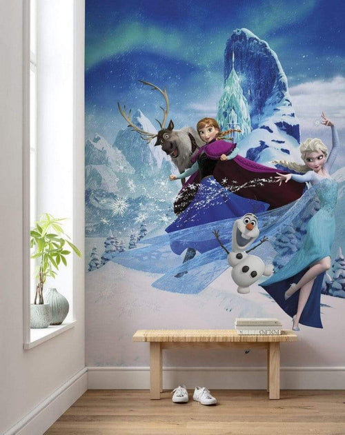 Komar Frozen Elsas Magic Vlies Fototapete 200x280cm 4 bahnen Interieur | Yourdecoration.de