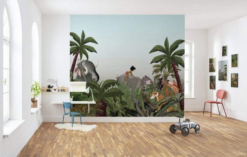 Komar Jungle Book Vlies Fototapete 300x280cm 6 bahnen Interieur | Yourdecoration.de