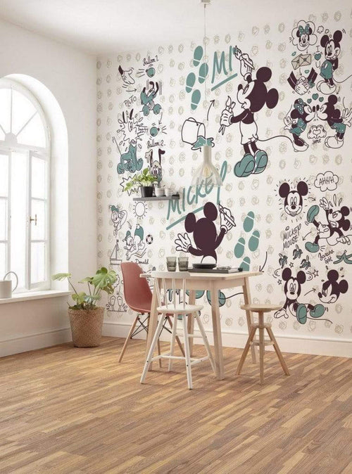 Komar Mickey and Friends Vlies Fototapete 350x250cm 7 bahnen Interieur | Yourdecoration.de