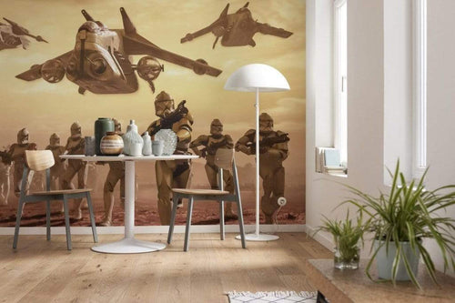 Komar Star Wars Classic Clone Trooper Vlies Fototapete 400x280cm 8 bahnen Interieur | Yourdecoration.de