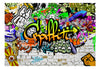 Fototapete - Graffiti on the Wall - Vliestapete